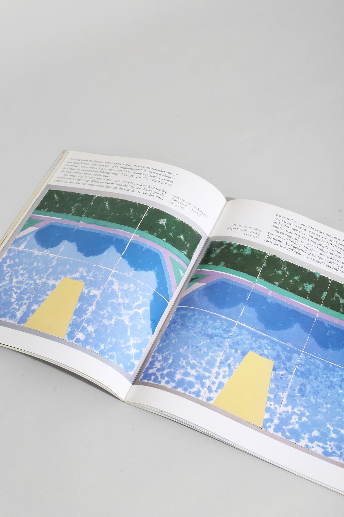 Paper Pools, David Hockney Book