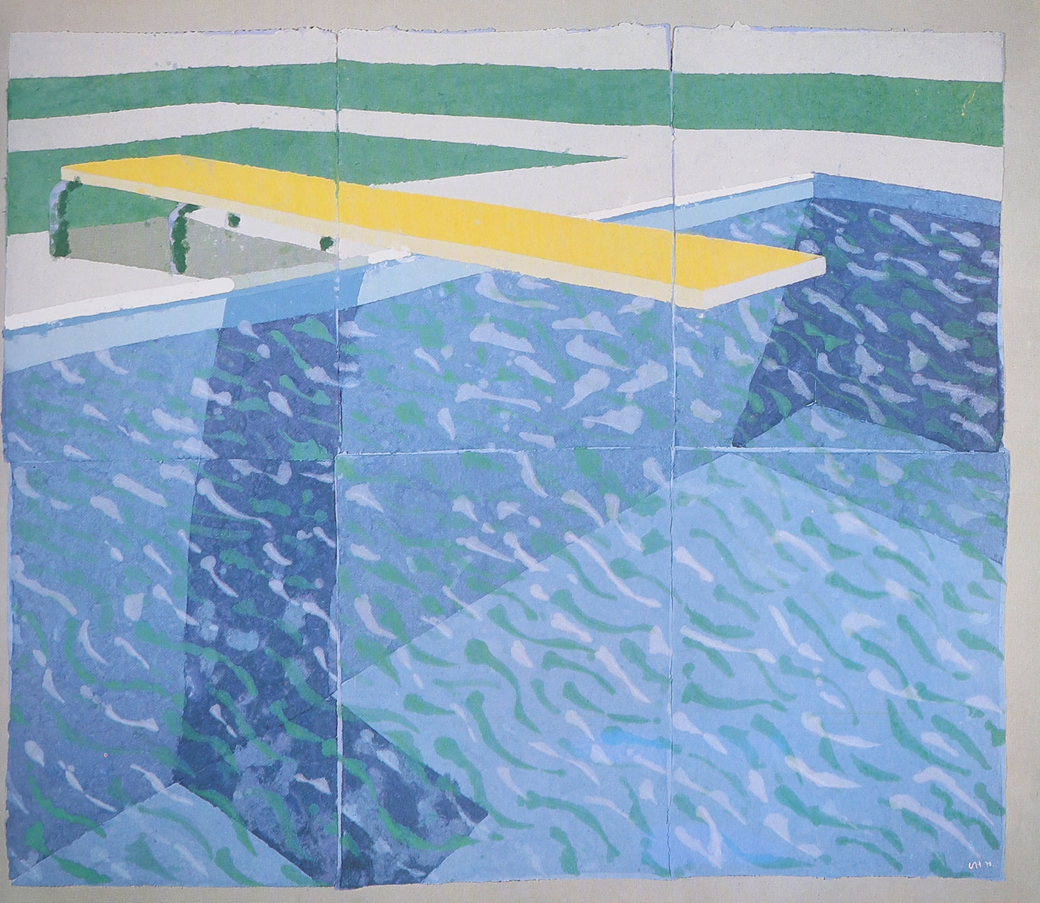 Paper Pools, David Hockney Book