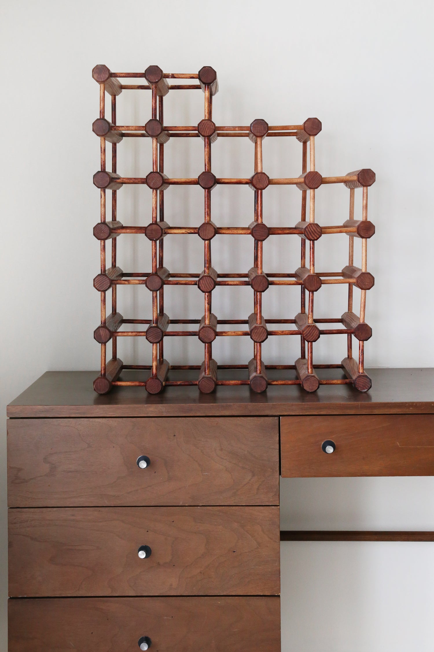 Large Vintage Wine Rack