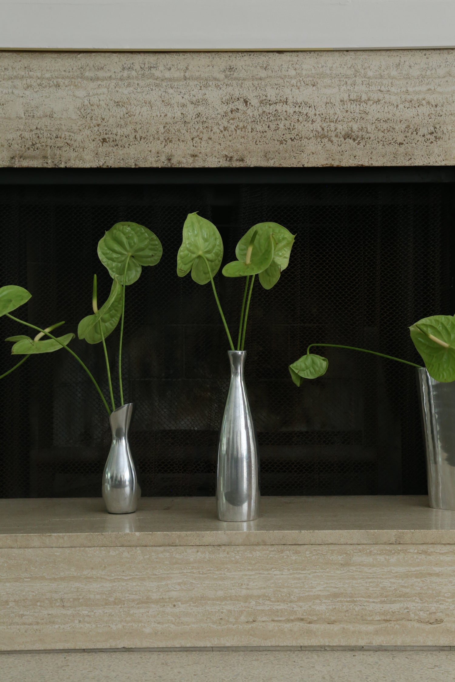 Form Sculpture Vase Trio