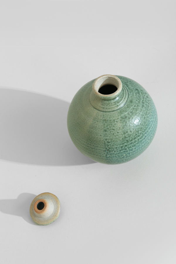 Vintage Green Studio Pottery