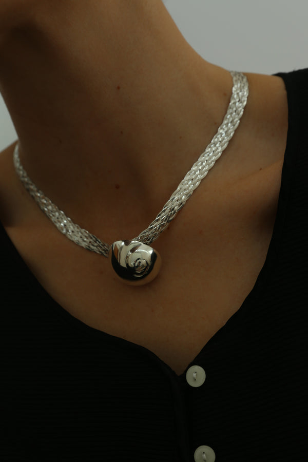 Braided Shell Necklace