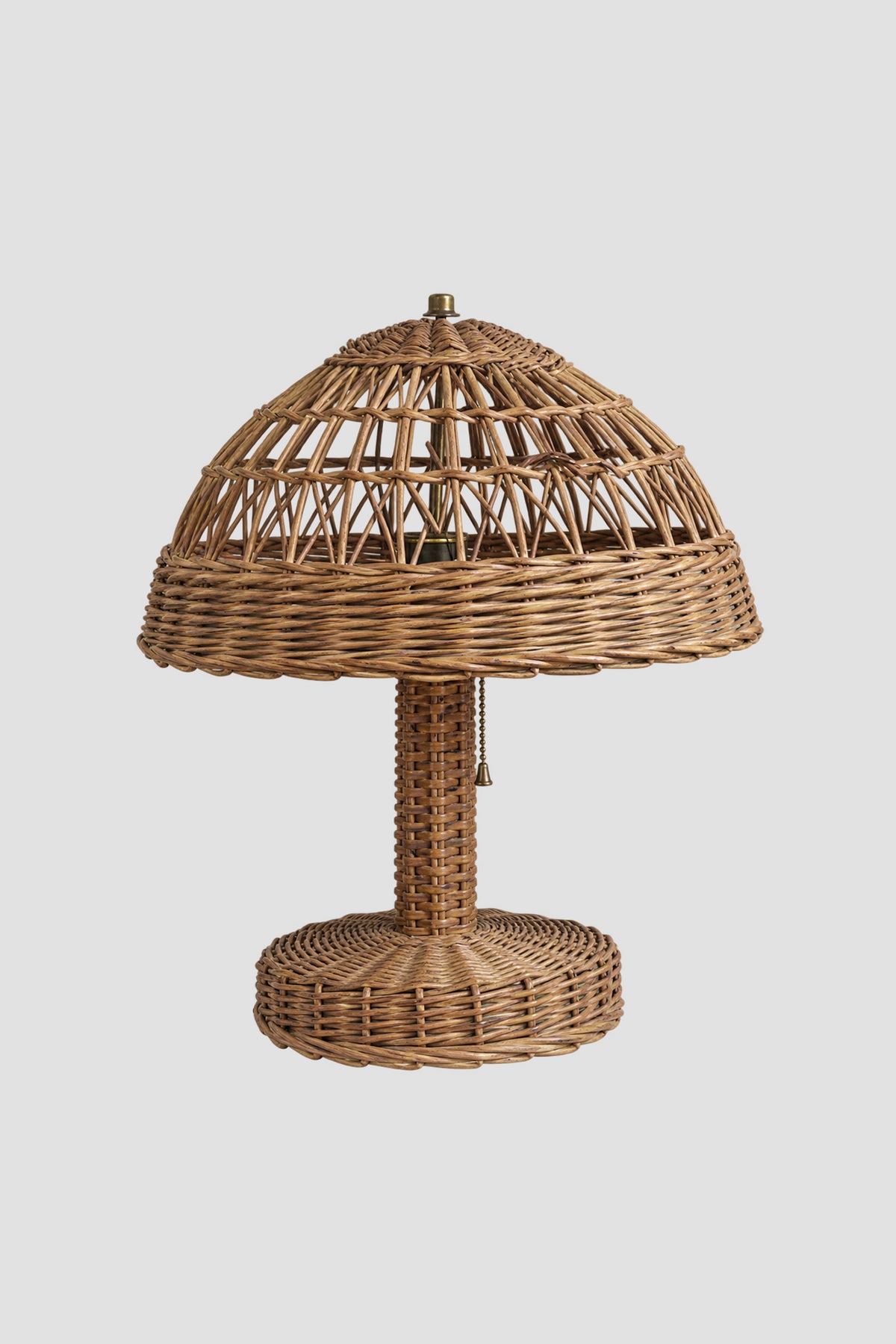 Wicker Table Lamp
