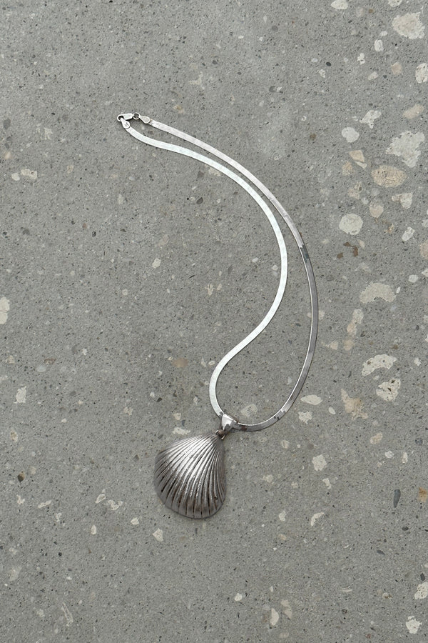 Herringbone + Cockle Necklace