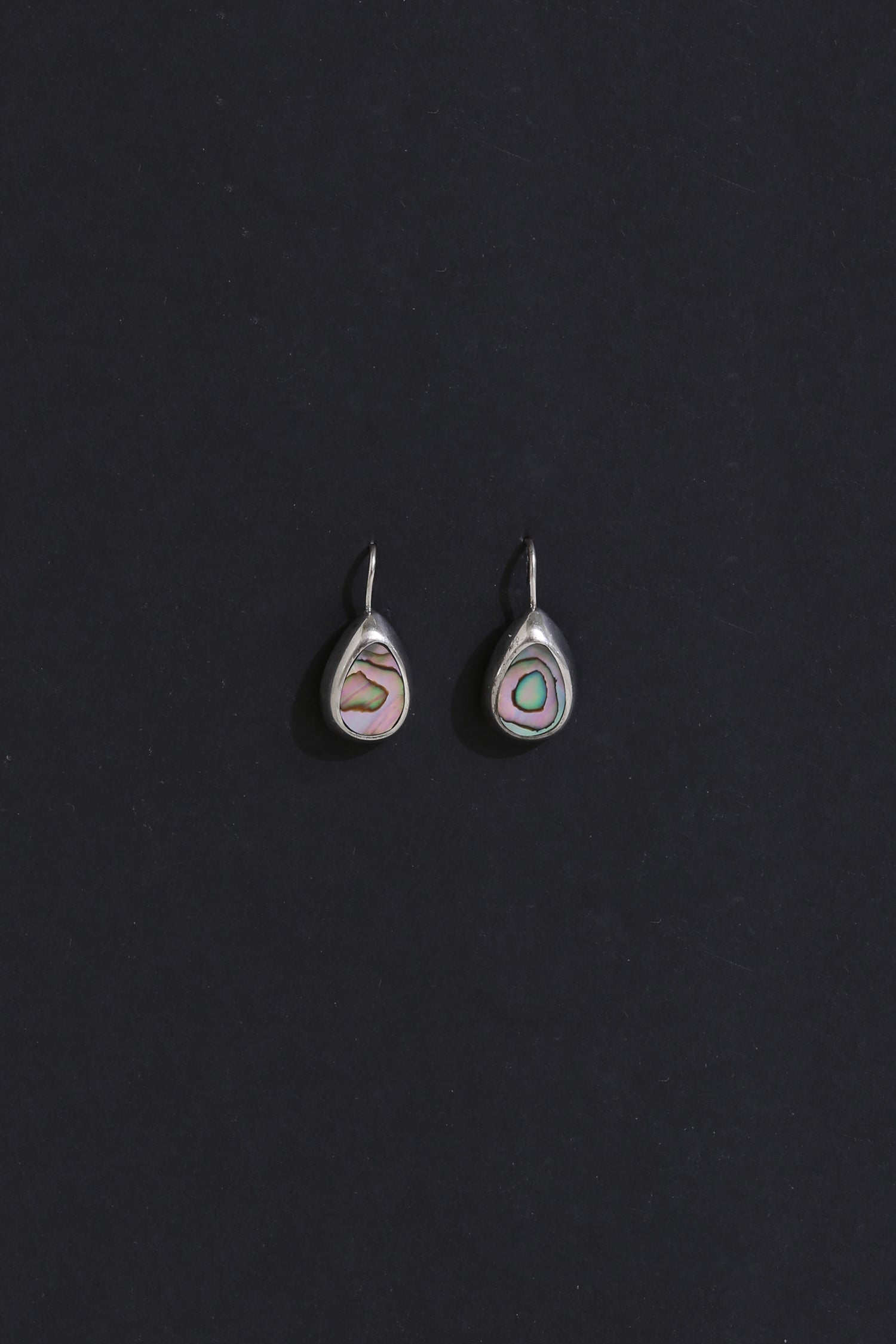 Modernist Abalone Earrings