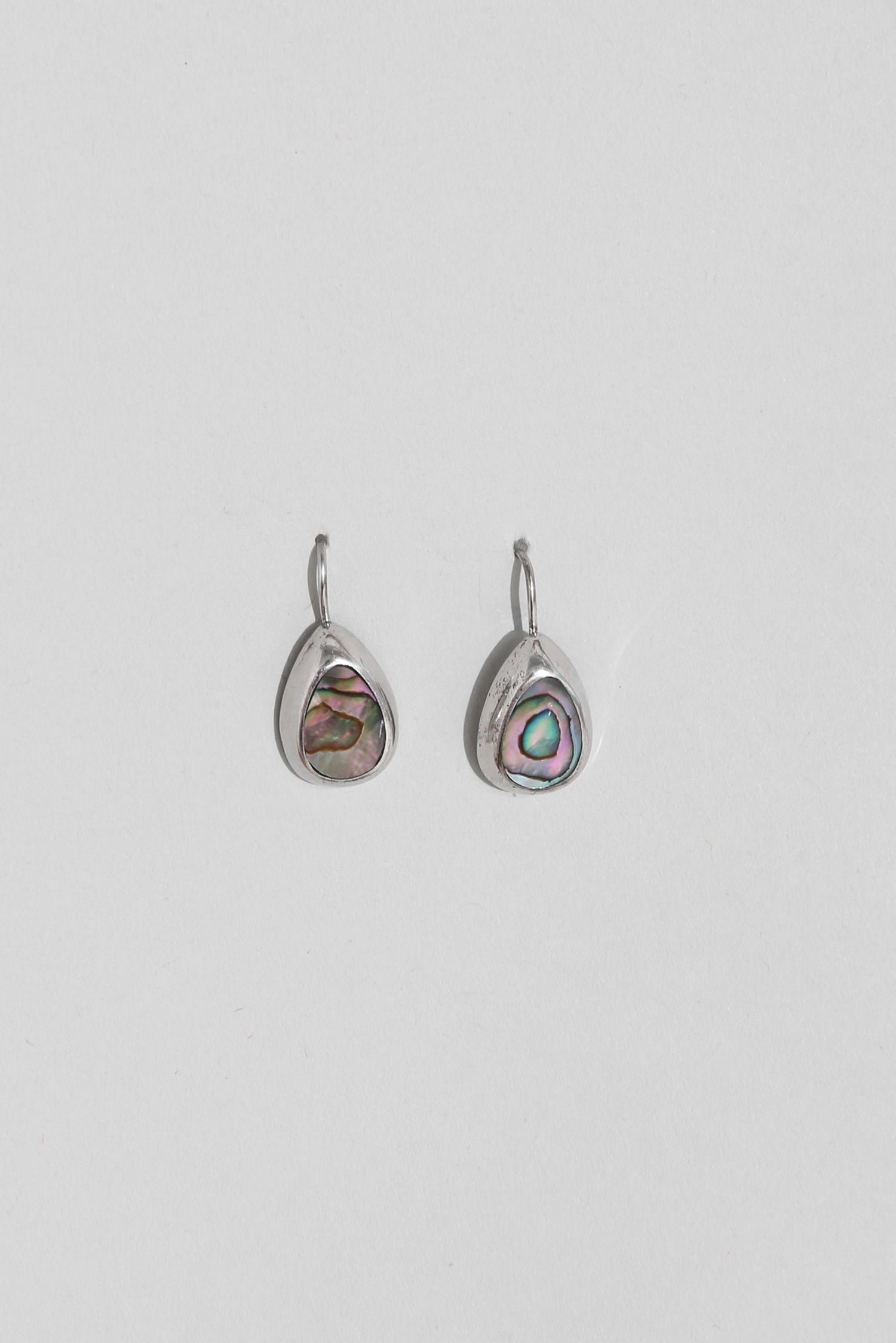 Modernist Abalone Earrings