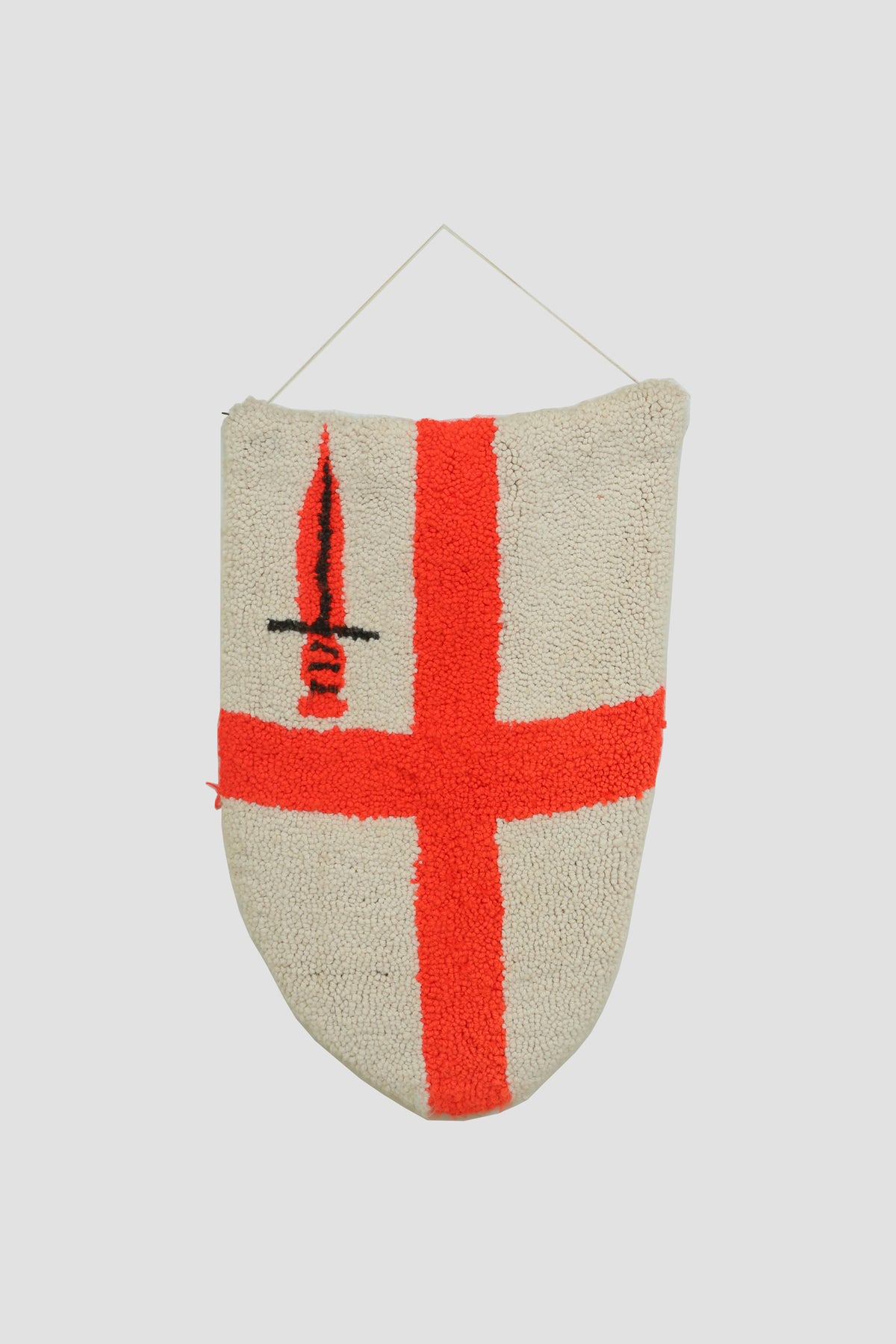 Heraldic Textile Wall Hanging