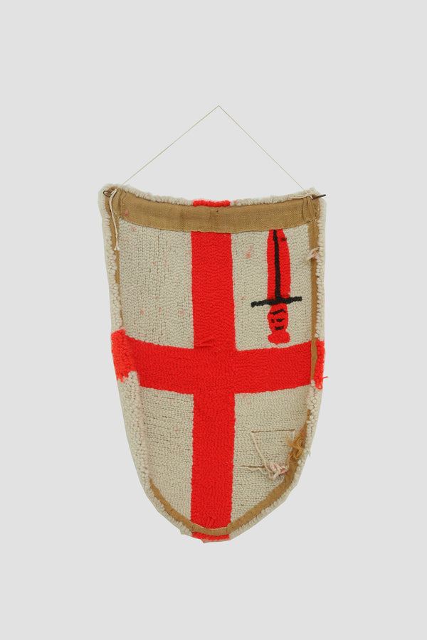 Heraldic Textile Wall Hanging