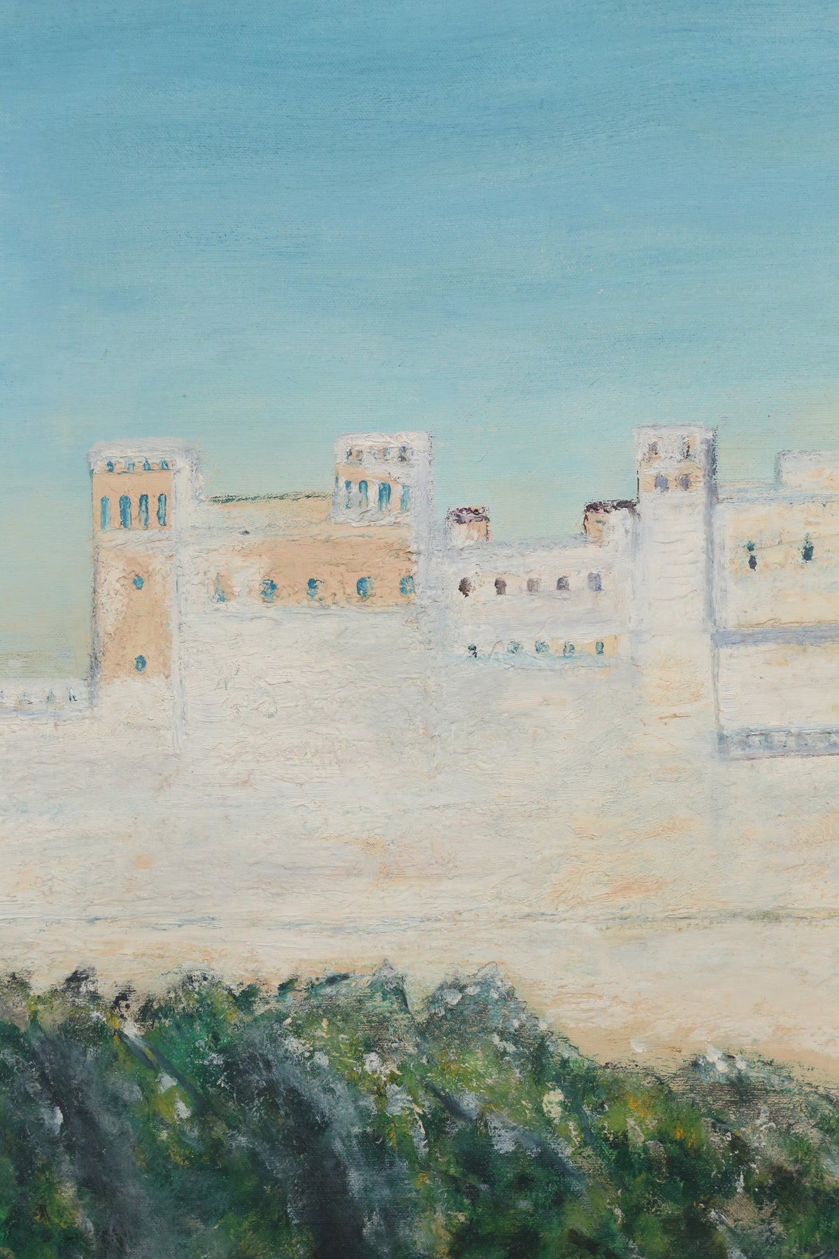 1968 “Moroccan Oasis” Original Painting