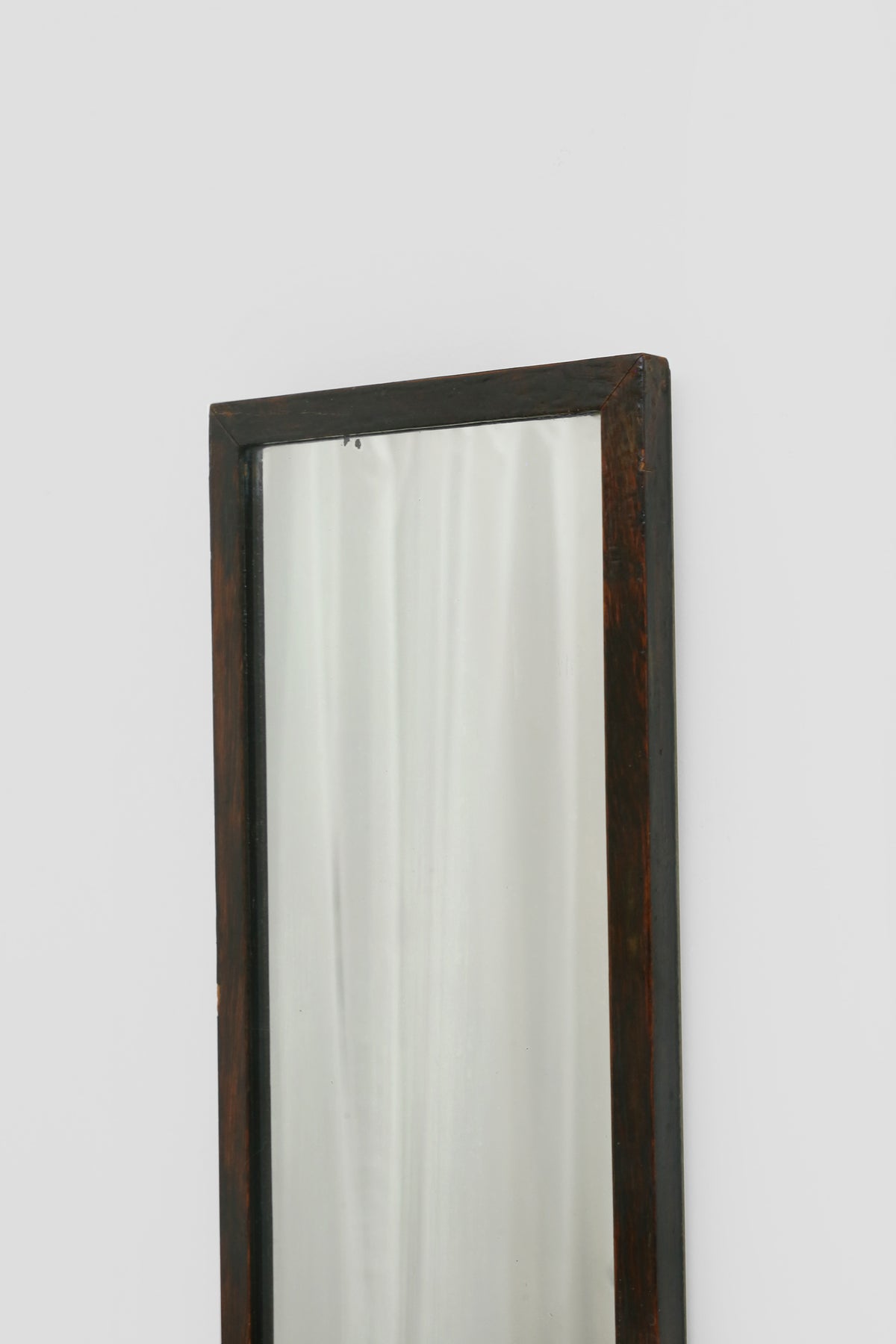 Vintage Primitive Wood Mirror