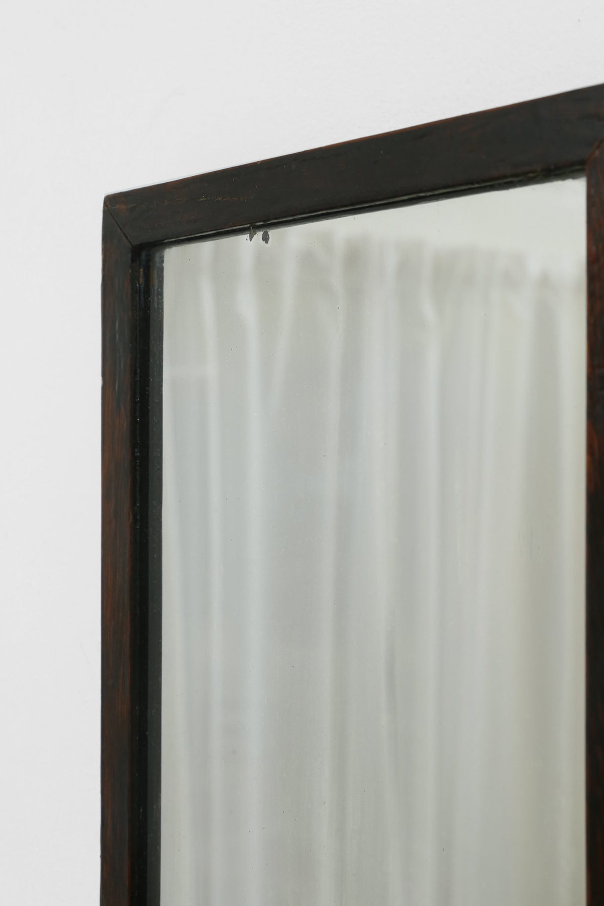 Vintage Primitive Wood Mirror