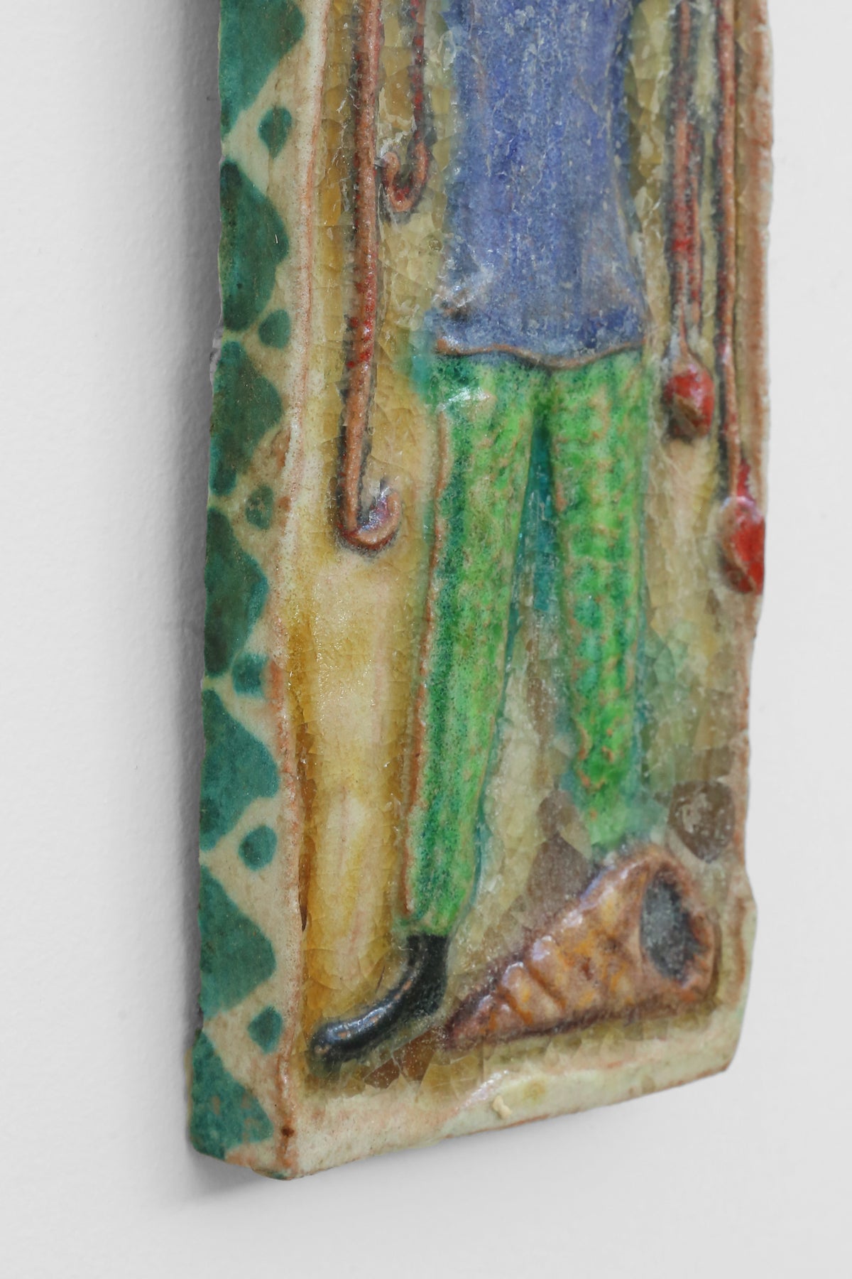 Desimone Figural Ceramic Wall Plaque, 1960s