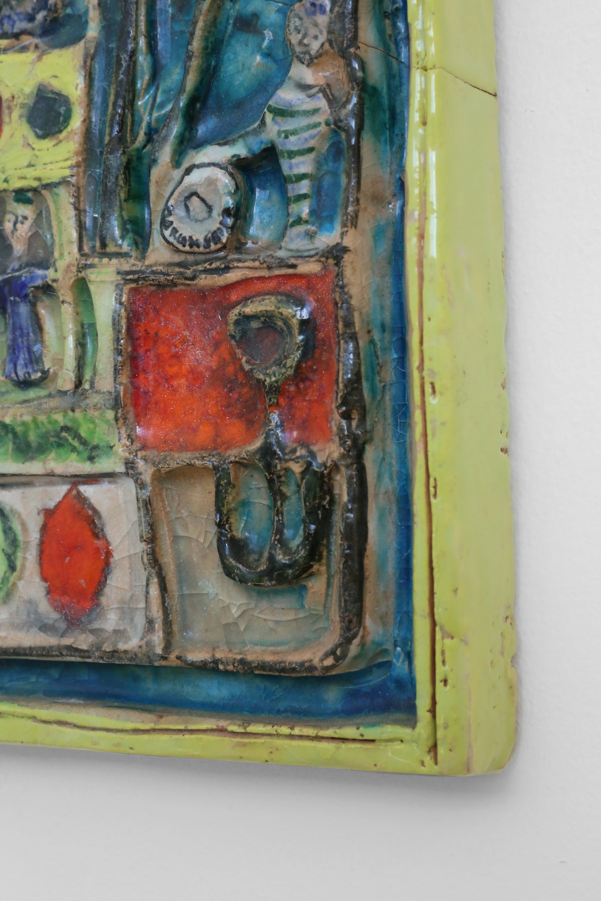 Desimone Ceramic Wall Plaque, 1960s