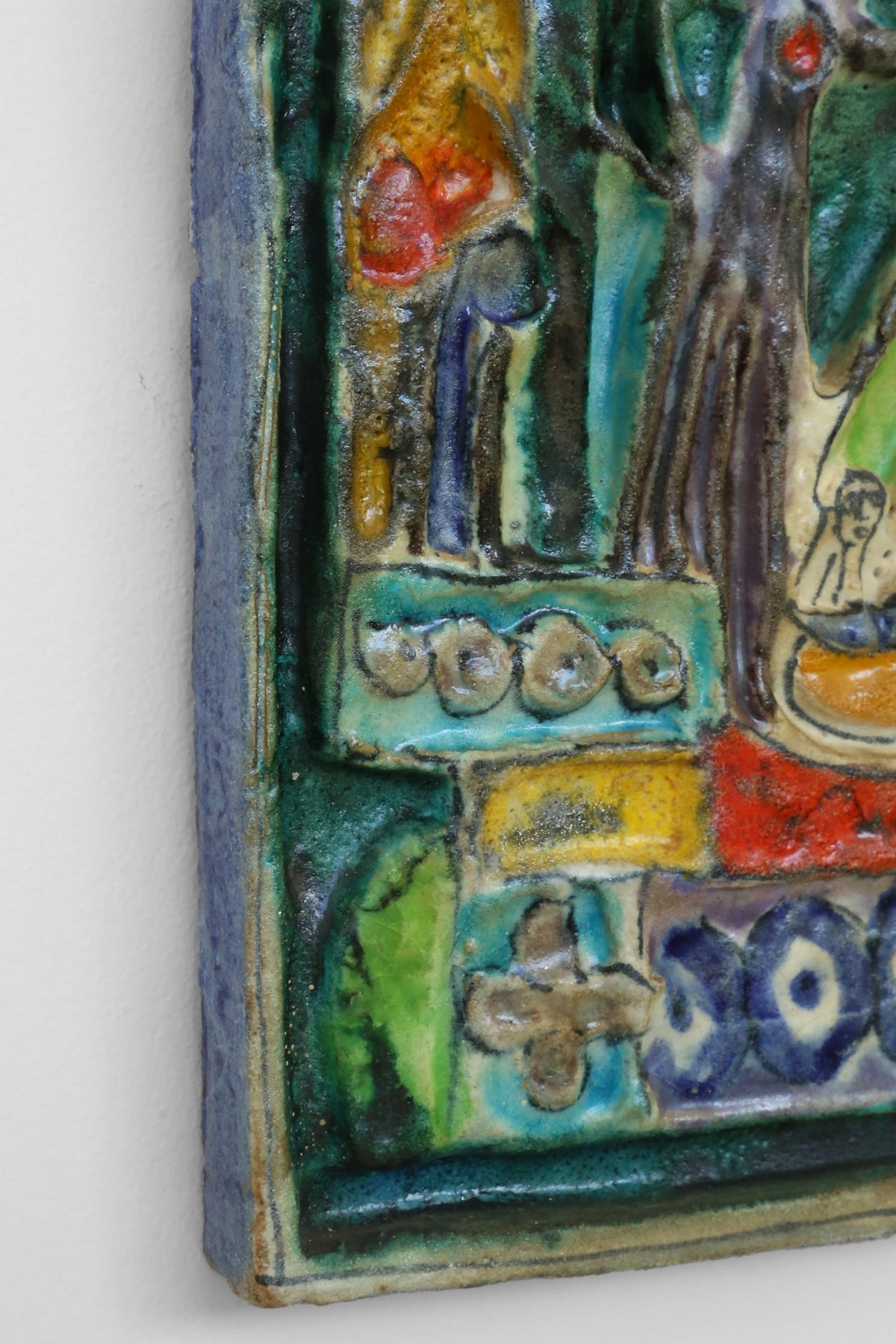 Desimone Ceramic Wall Plaque, 1960s