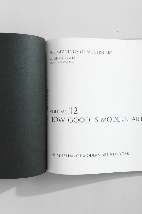 Meaning of Modern Art Book Collection - Set of 12