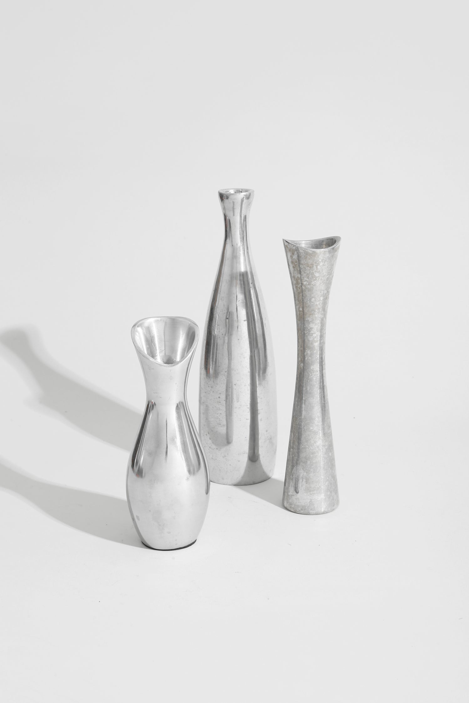 Form Sculpture Vase Trio