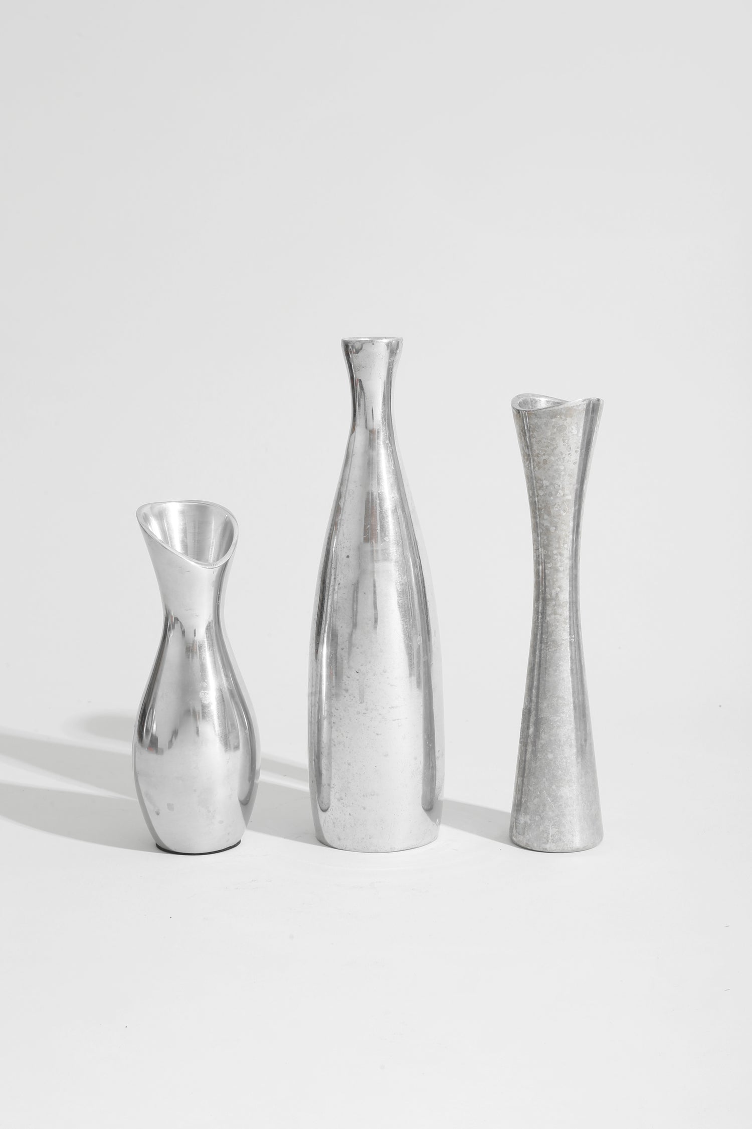 Form Sculpture Vase Trio