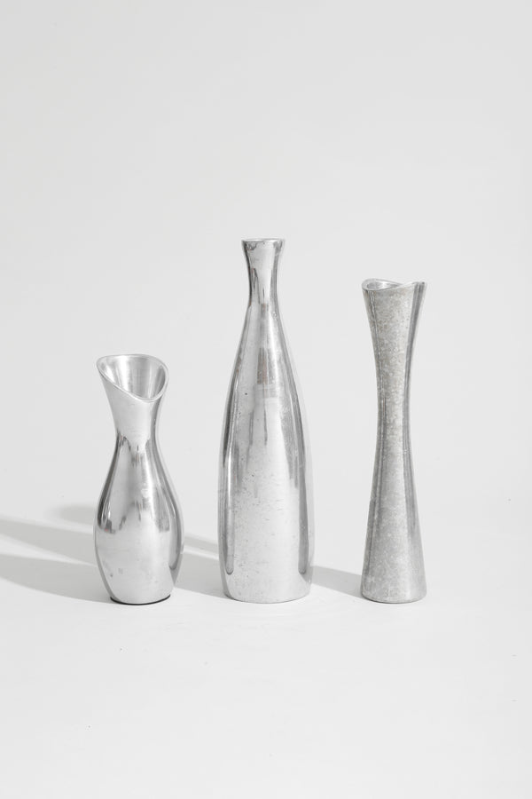 Form Sculpture Vase Trio