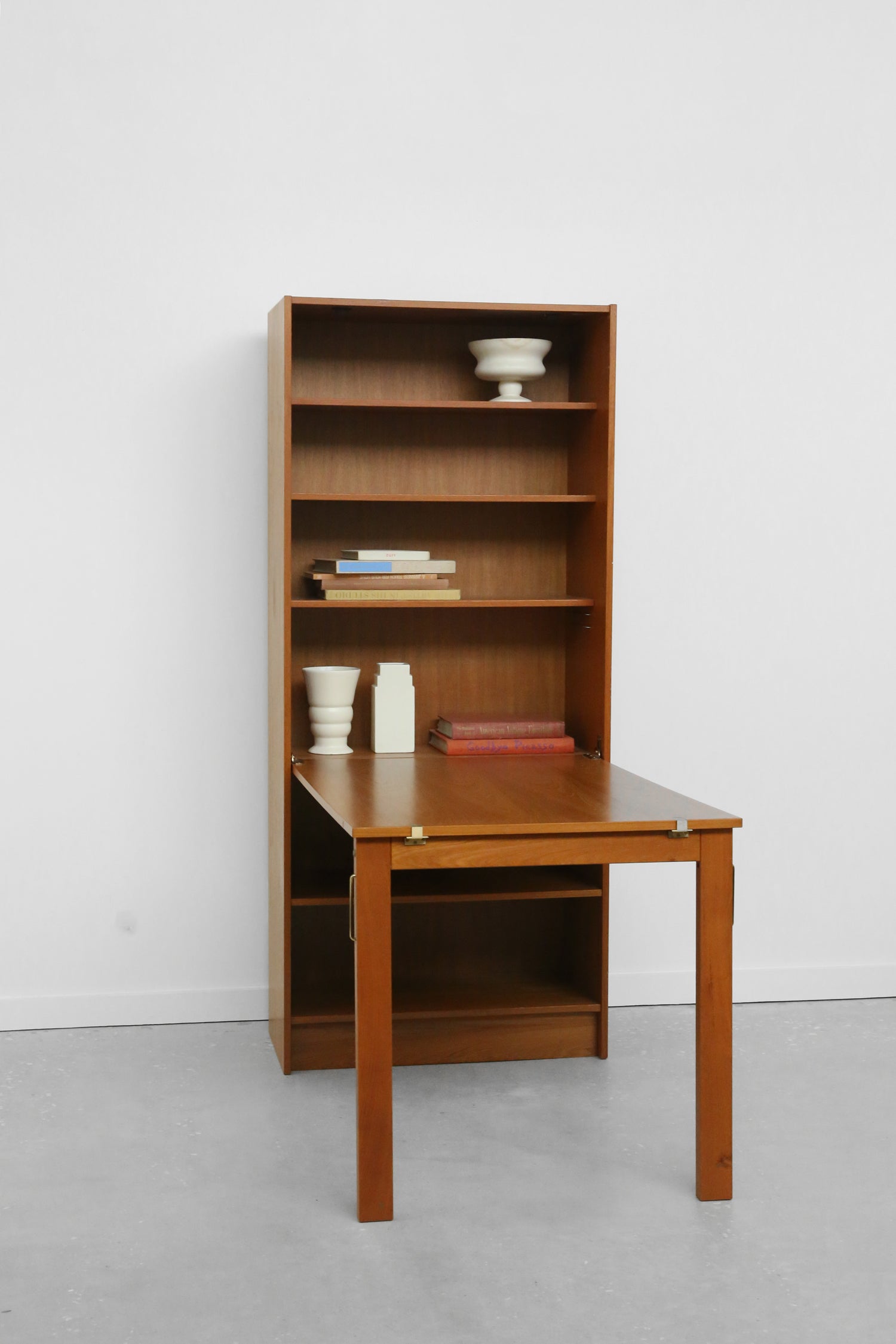 Domino Møbler Folding Desk + Bookcase