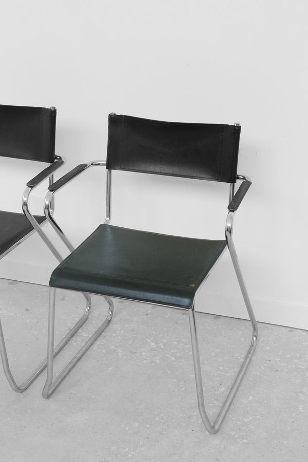Chrome Tubular Chair Set