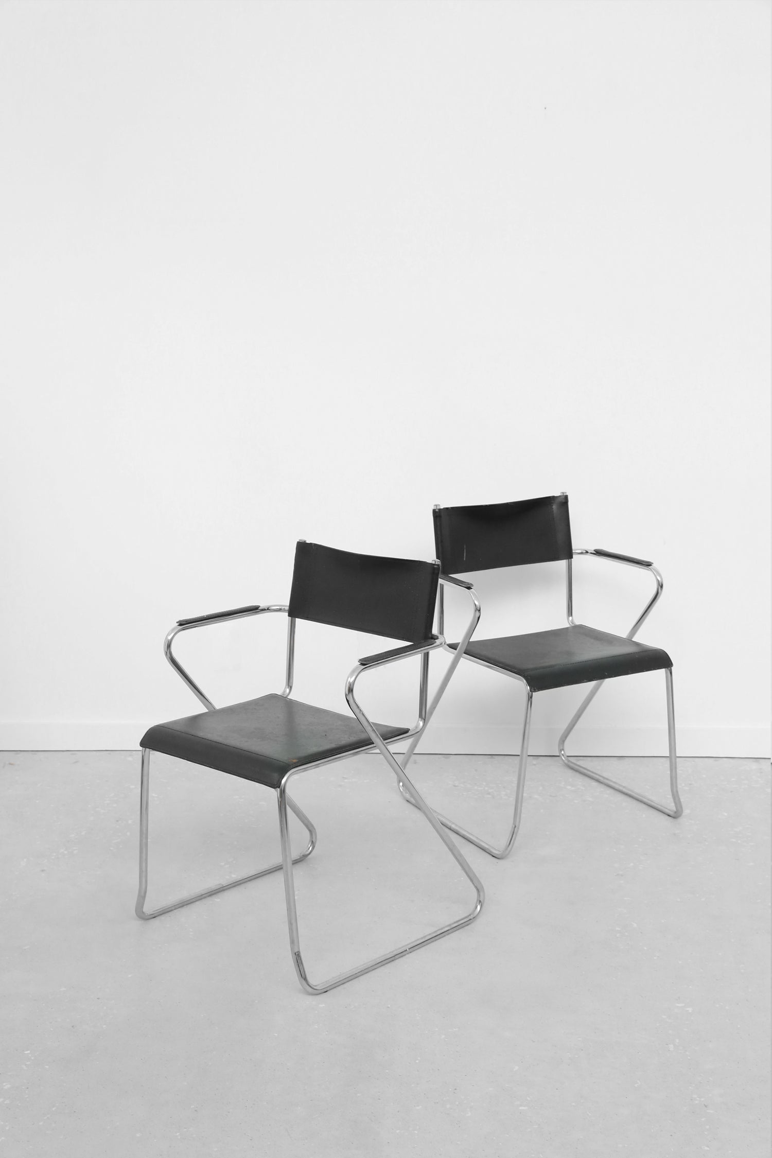 Chrome Tubular Chair Set