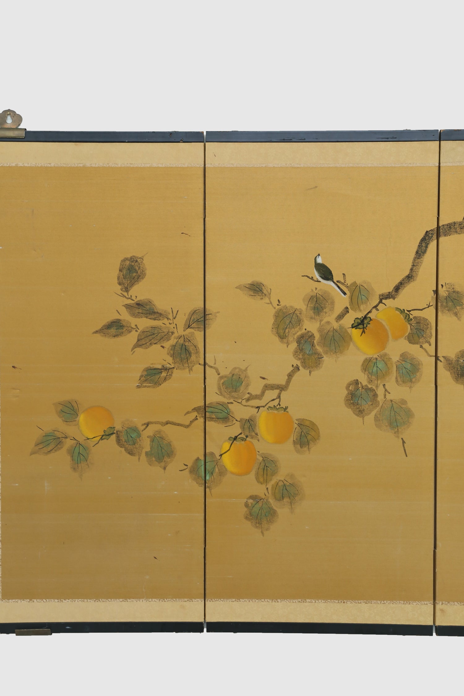 Japanese Three-Panel Folding Screen