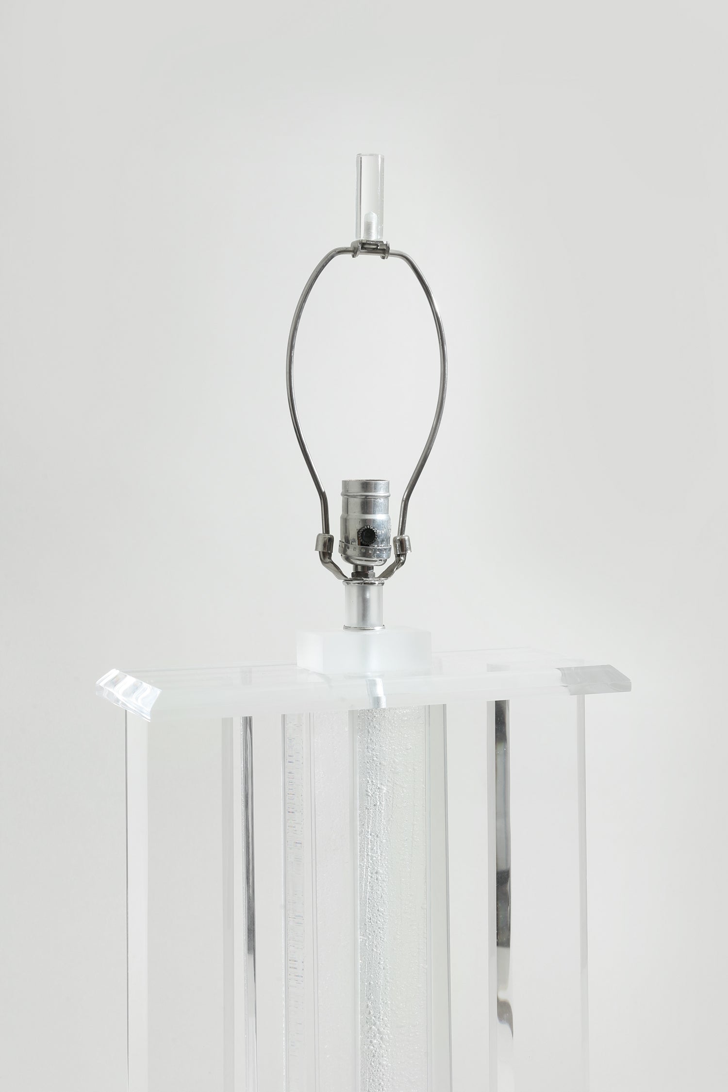 Lucite Table Lamp