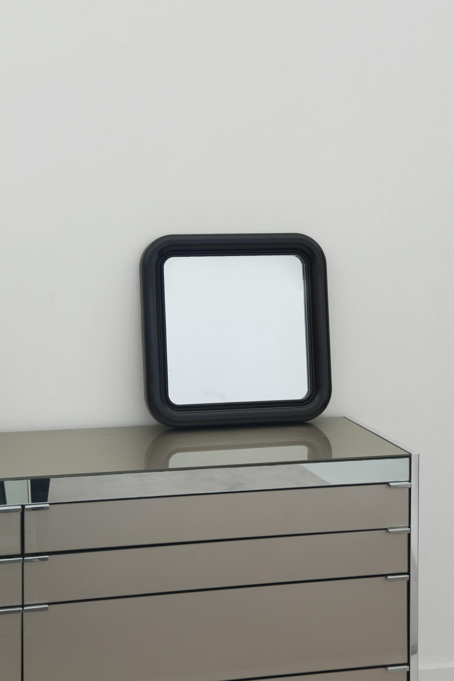 Brown Space Age Mirror