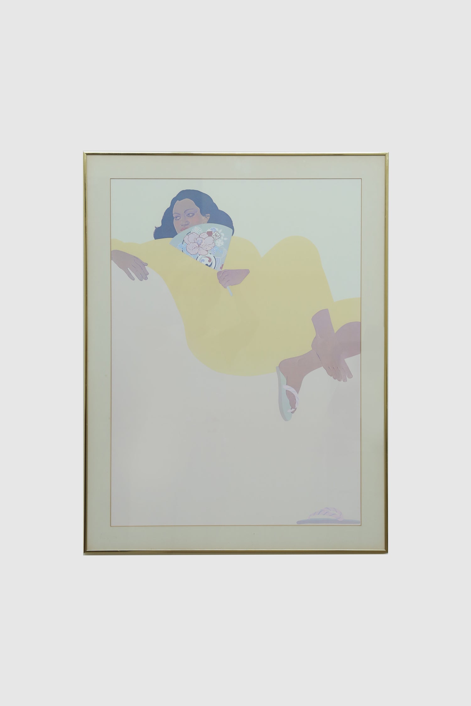 Large Pegge Hopper Print