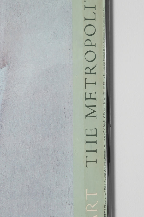 Georgia O’Keefe Exhibition Poster, 1987