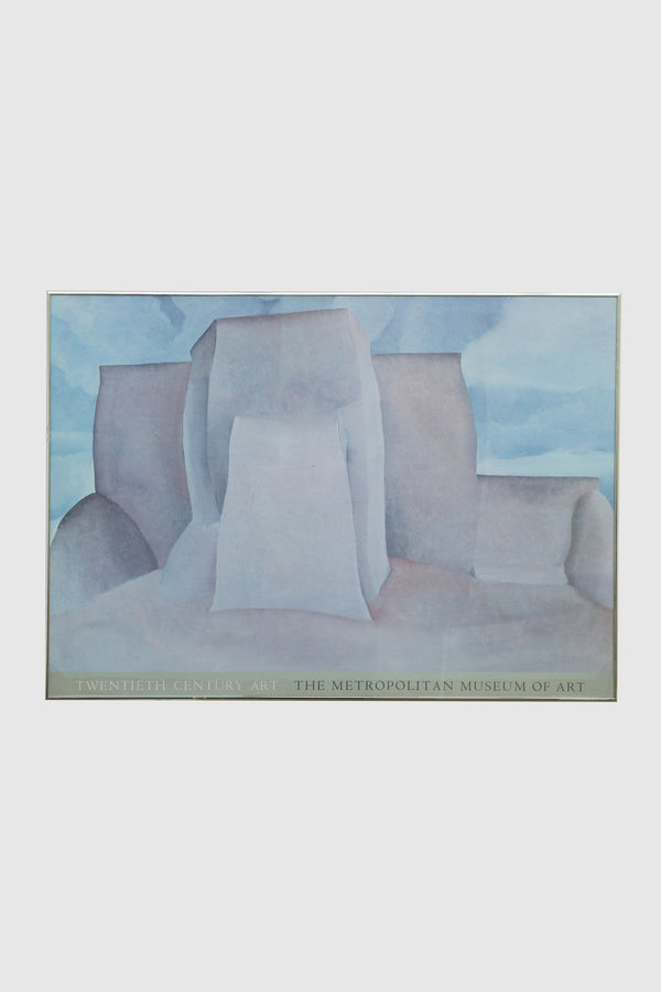 Georgia O’Keefe Exhibition Poster, 1987