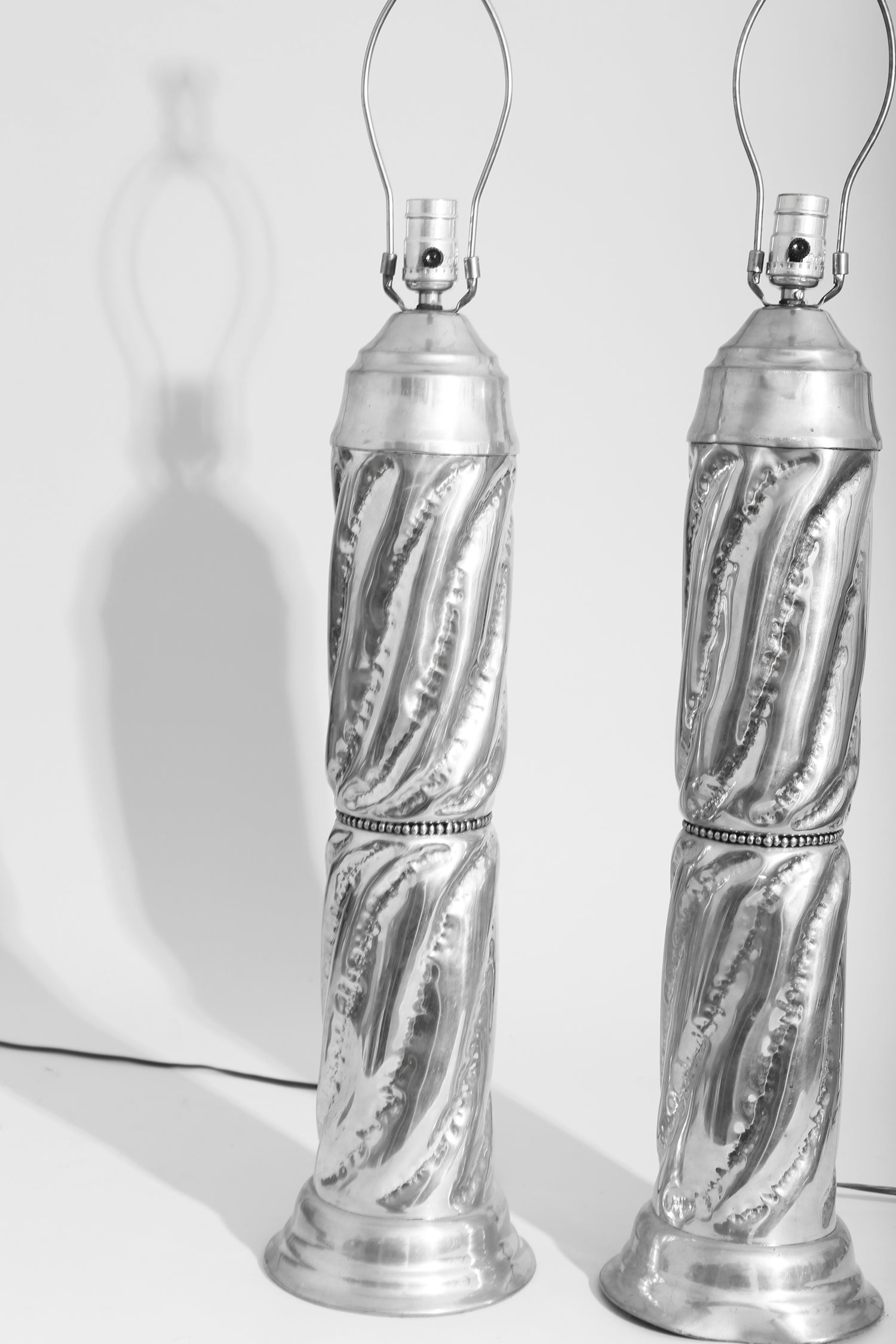 Studio Pewter Lamp Set