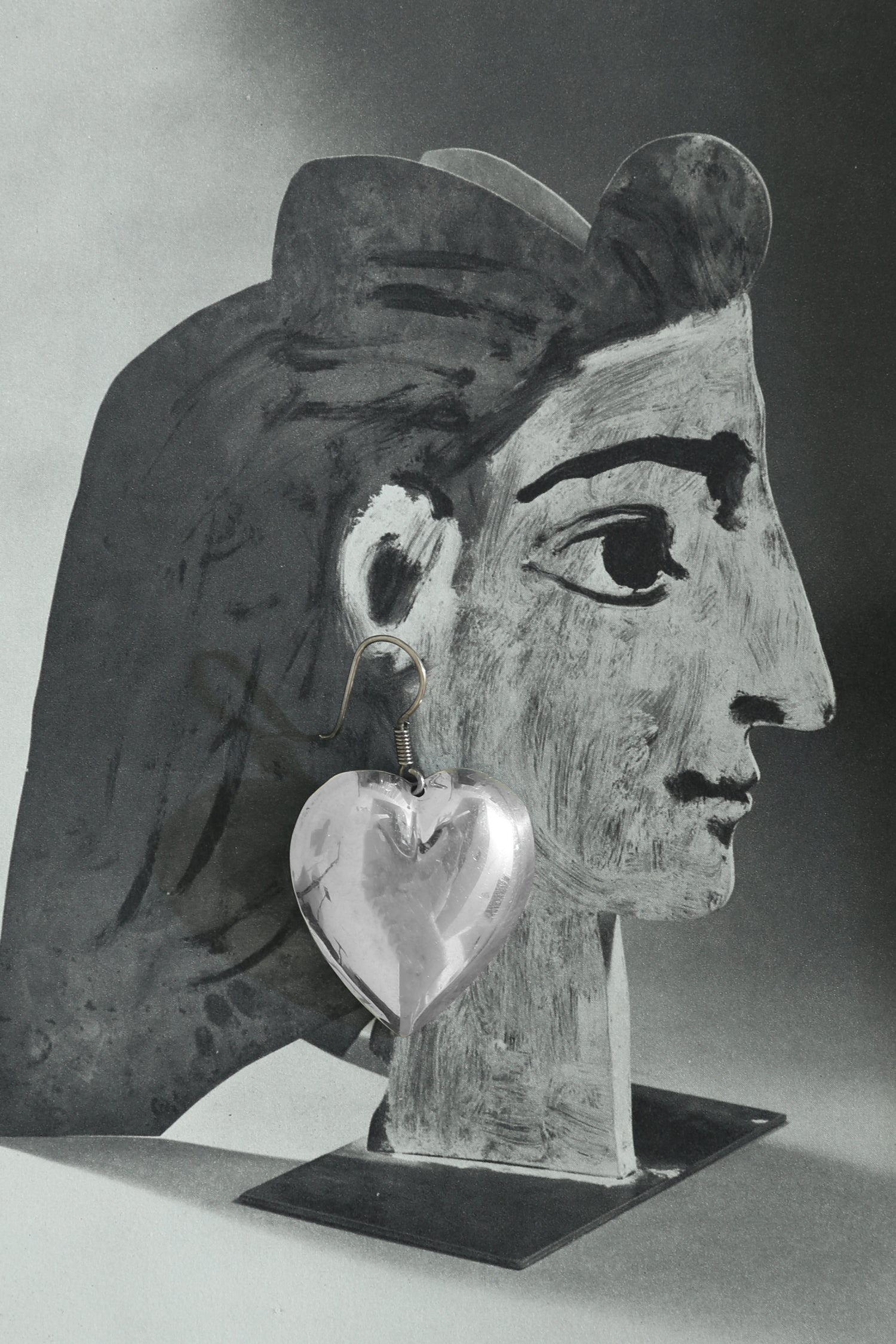 Heart Drop Earrings