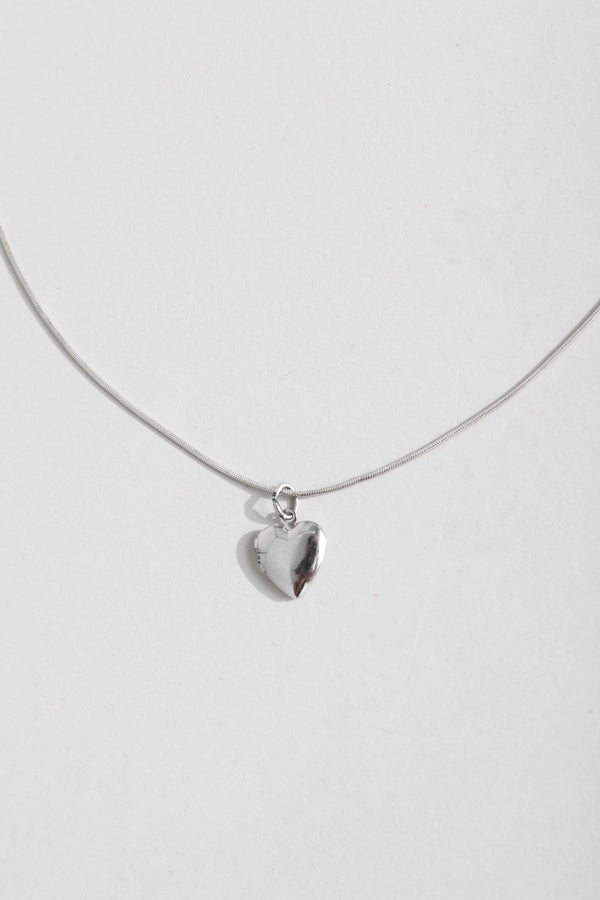 Petite Heart Locket Necklace