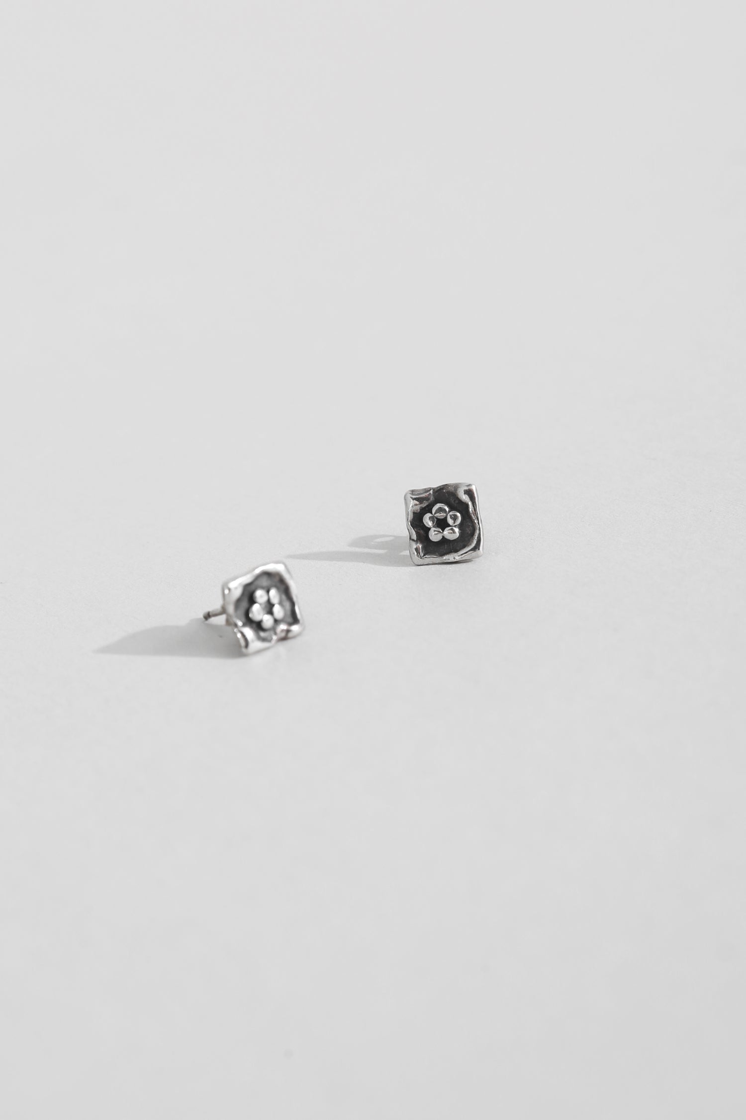 Square Flower Earrings