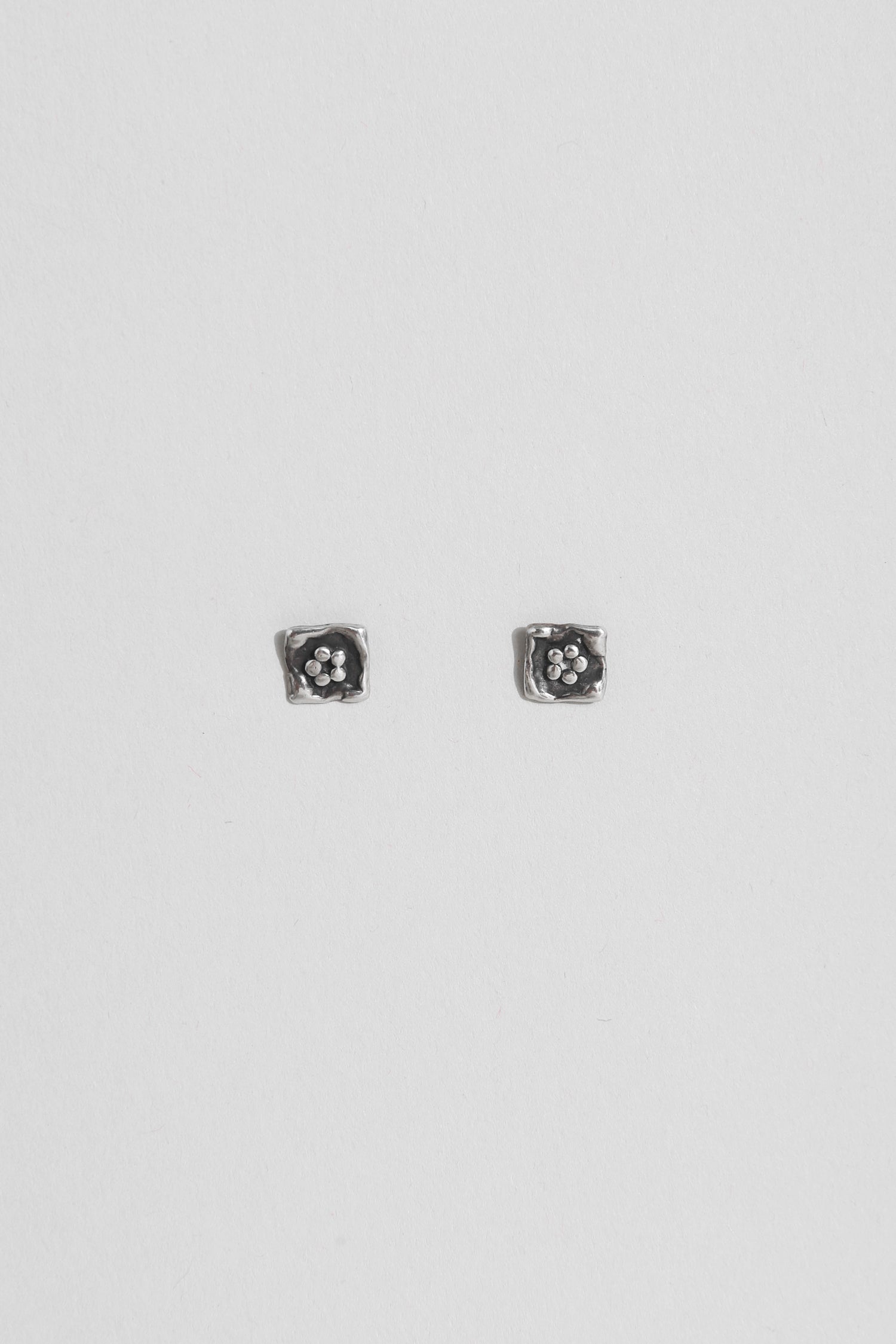 Square Flower Earrings