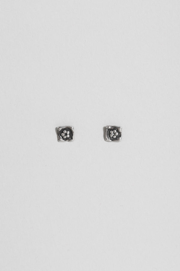 Square Flower Earrings