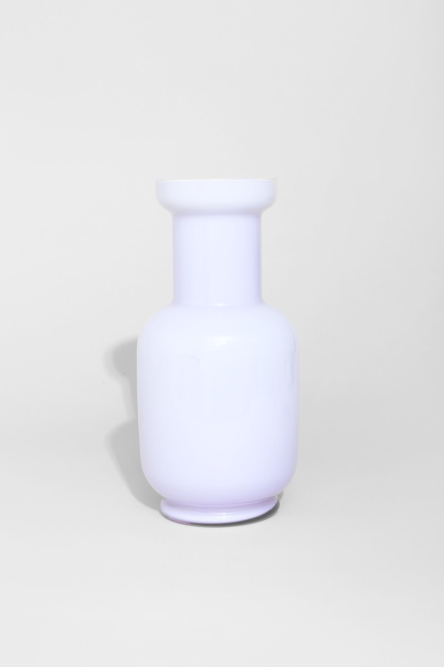 Italian Lilac Glass Vase