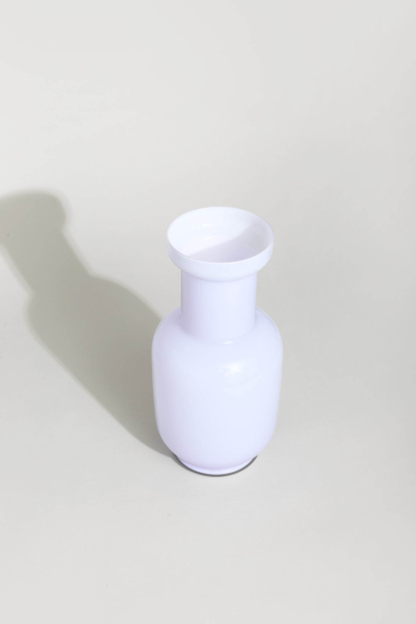 Italian Lilac Glass Vase