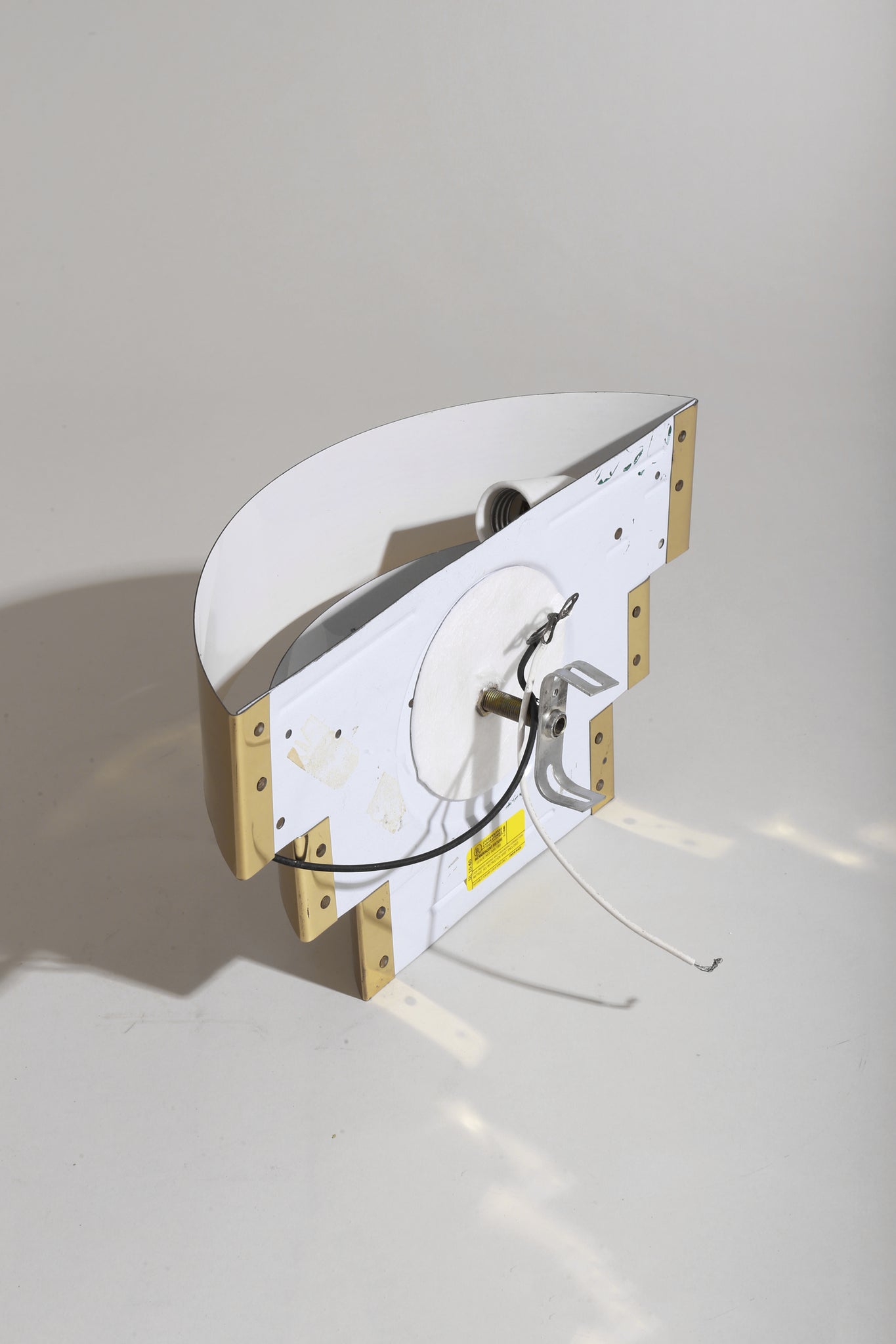 Three Tier Lightolier Brass Sconce