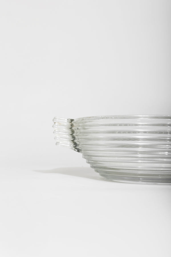 Ribbed Deco Bowl