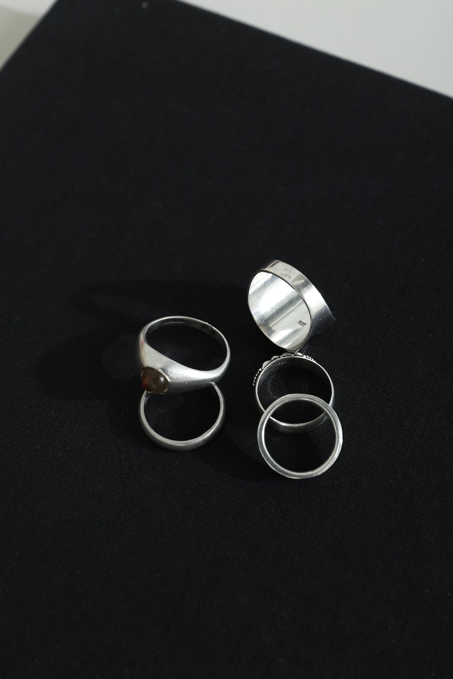 Minimalist Sterling Ring, Size 7.5