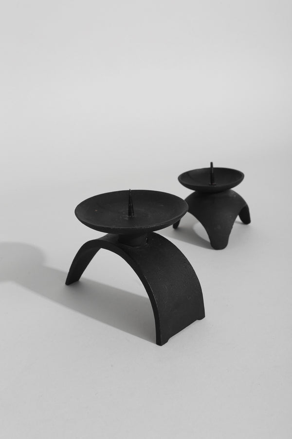 Iron Candleholder Set