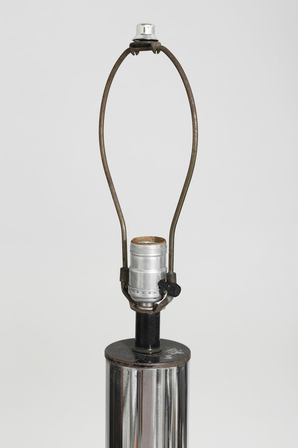 Chrome Table Lamp