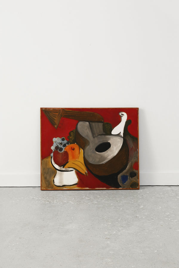 Red Still Life, Original Painting