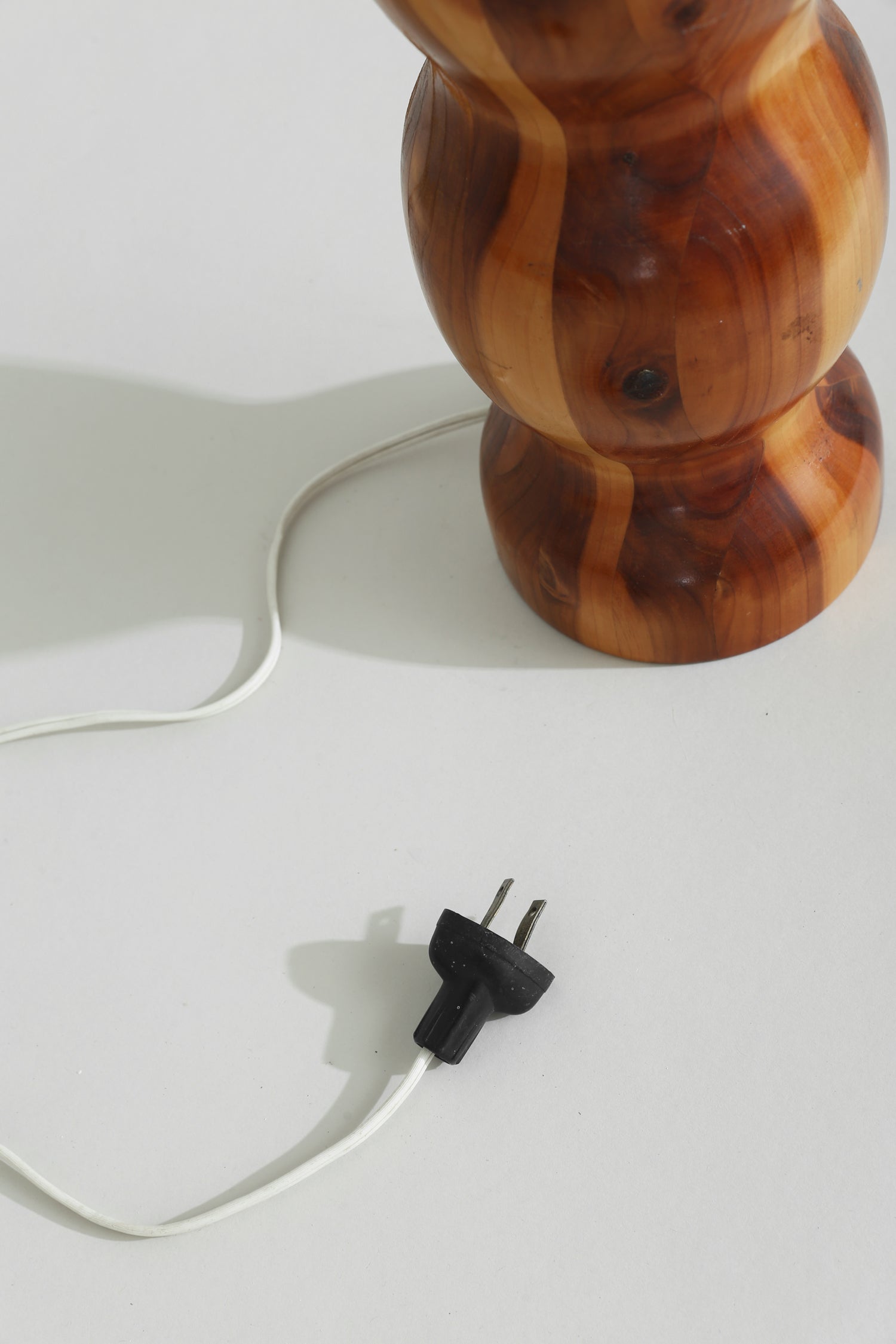 Artisan Wood Lamp