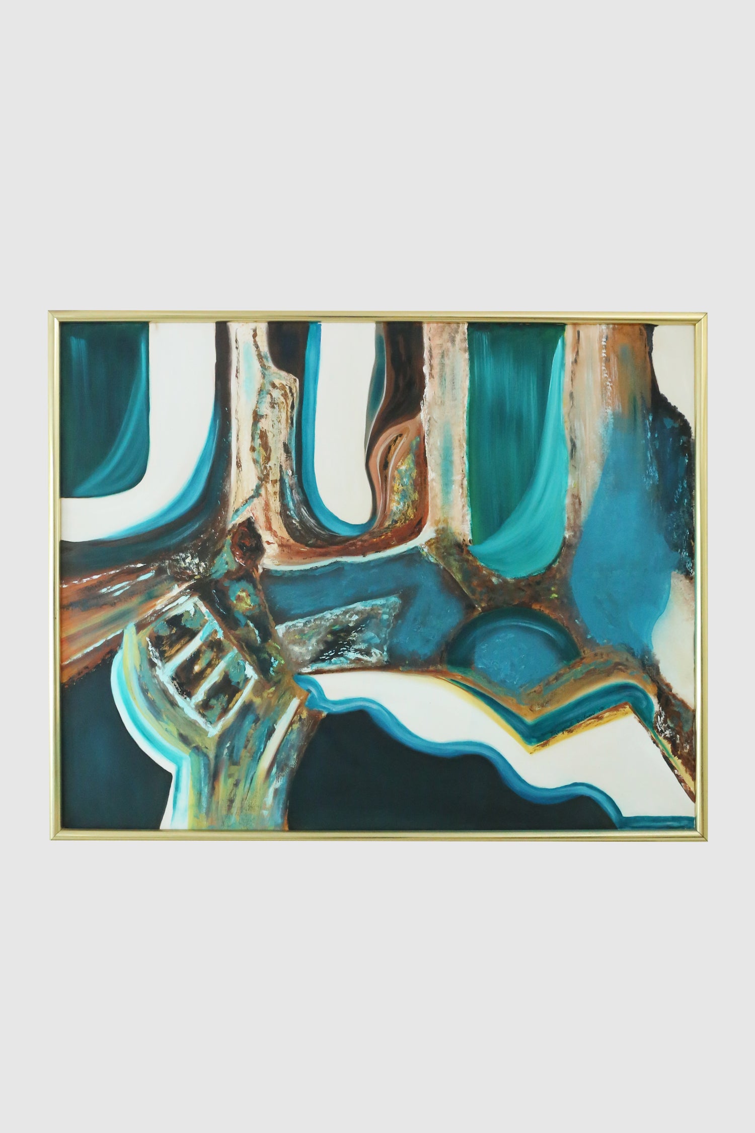 Large Abstract Painting, '79