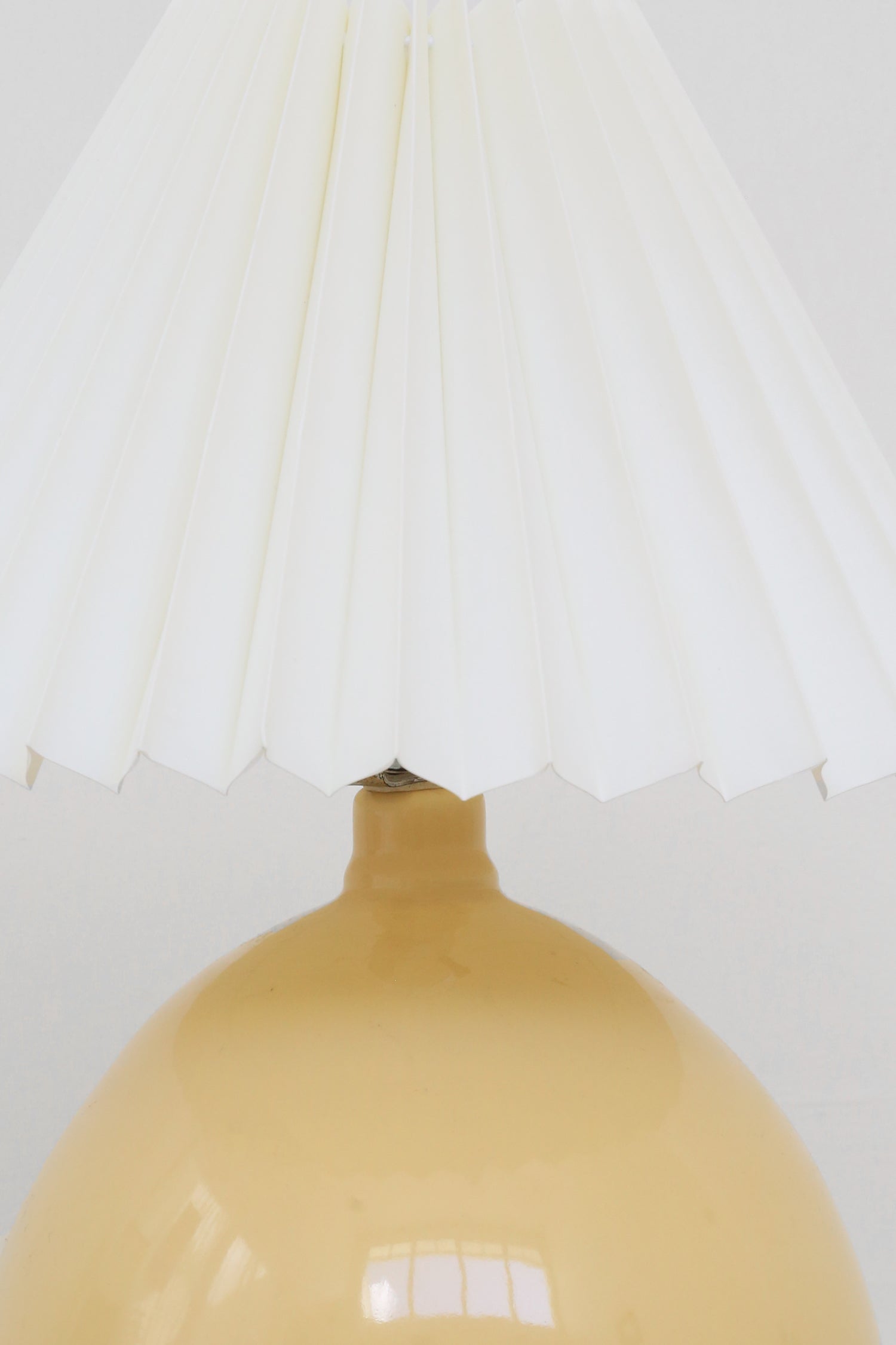 Butter Yellow Table Lamp