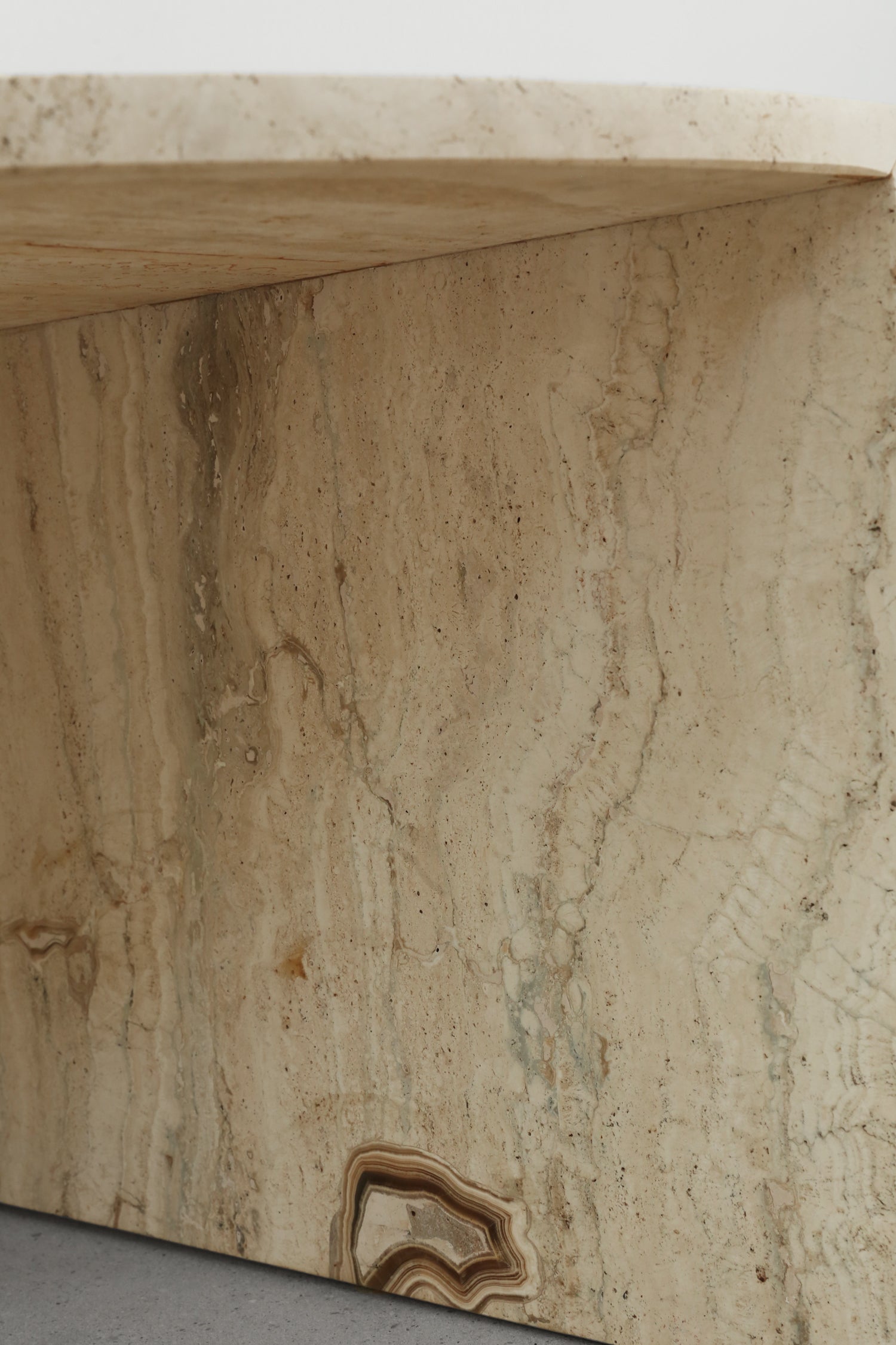 Travertine Modular Coffee Table