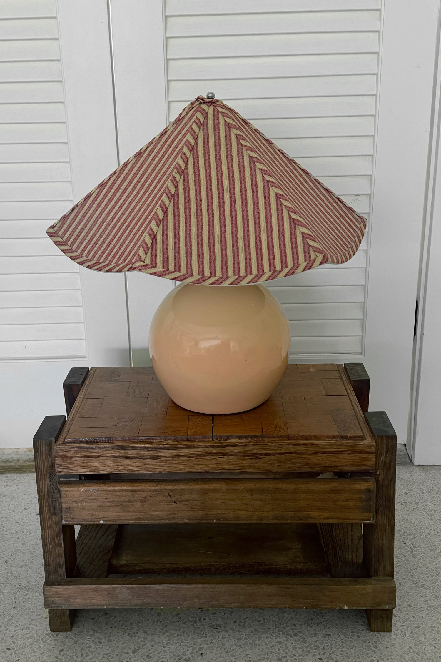 Folk Stripe Table Lamp